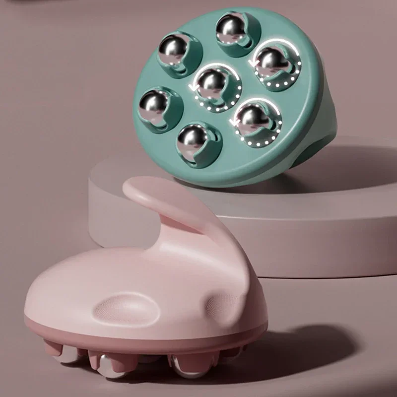 Handheld Ball Massager Muscle Relaxation Slender Waist Beautiful Legs  Magnetic Body Beauty Meridian Brush Kneads Abdomen