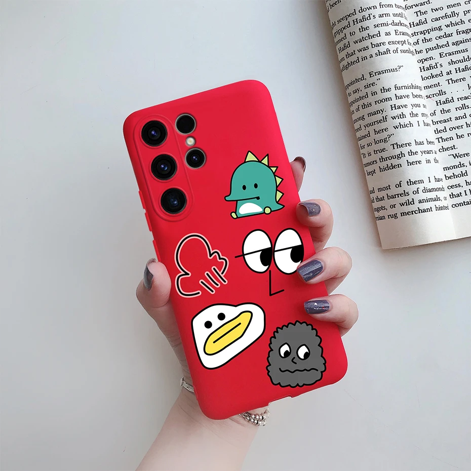 Cute Cat Cartoon Soft Silicone Phone Case Coque