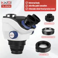 ميكروسكوب TX-350e V1.1 ثلاثي العدسات – زووم 7X-50X مع عدسات رؤية واسعة جداً (WF10X/23mm) 1