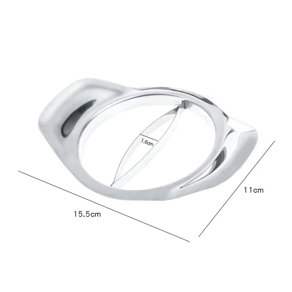 Stainless Steel Mango Cut Pitter Mango Core Remover Splitter Fruit Peach Slicer Cutter Kitchen Gadget Accessories