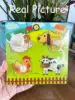 1 Set Shape Matching Farm Animals Puzzle Children's Enlightenment Early Education Cognitive Benefits Intelligence Toys 5