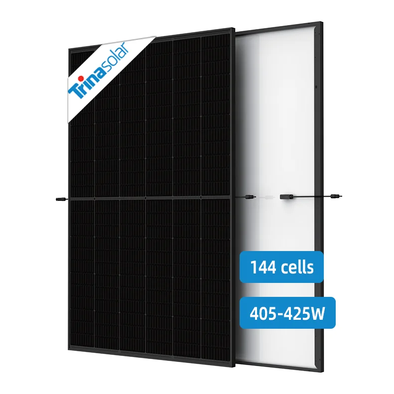 Trina Solar 405W 410W 415W 425W Pannelli Fotovoltaici Pannelli Solari Completamente Neri Magazzino Europa