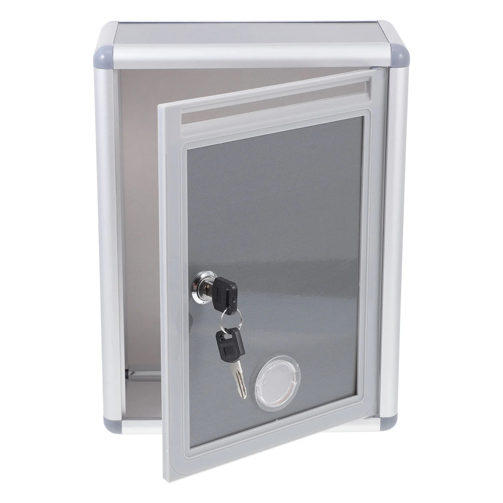 

Office Suggestion Box Post Mount Mailbox Wall Mount Donation Box Suggestion Bin Donation Box Decorative Post Box School Office