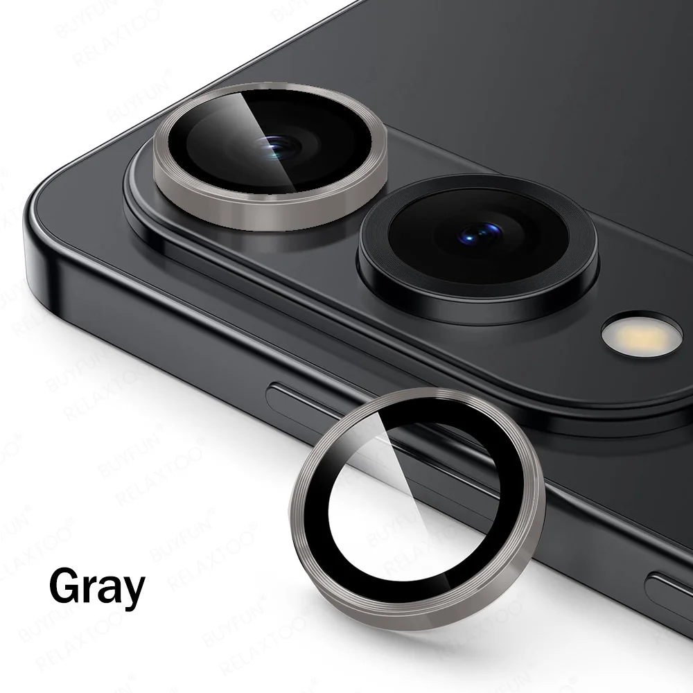 Premium Edge Case with HD Camera Protector and 3D Glass Lens Accessories