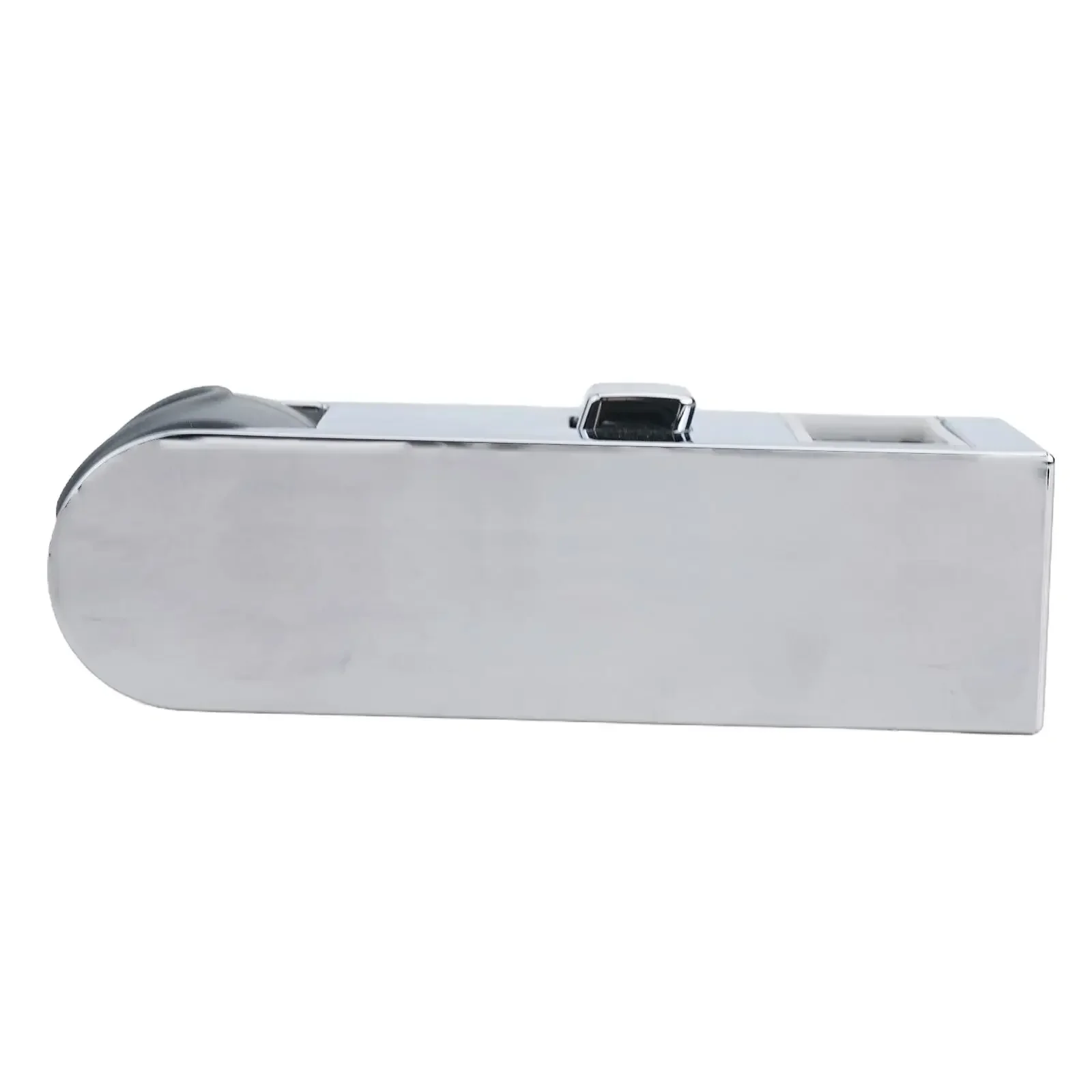Square Tube Chrome Shower Rail Head Slider Bar Holder Adjustable Bracket Home Improvement Bathroom Accessories For Shower