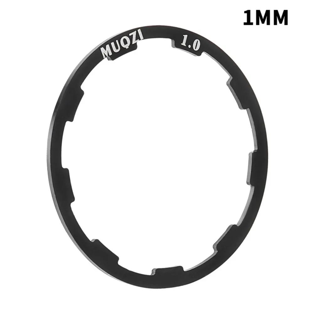 

Hub Base Cushion Ring MTB Grooved Hub Washer 1.0/1.5/1.85/2.0/2.18/2.35/2.5MM Bottom Bracket Spacers Cassette Flywheel Parts