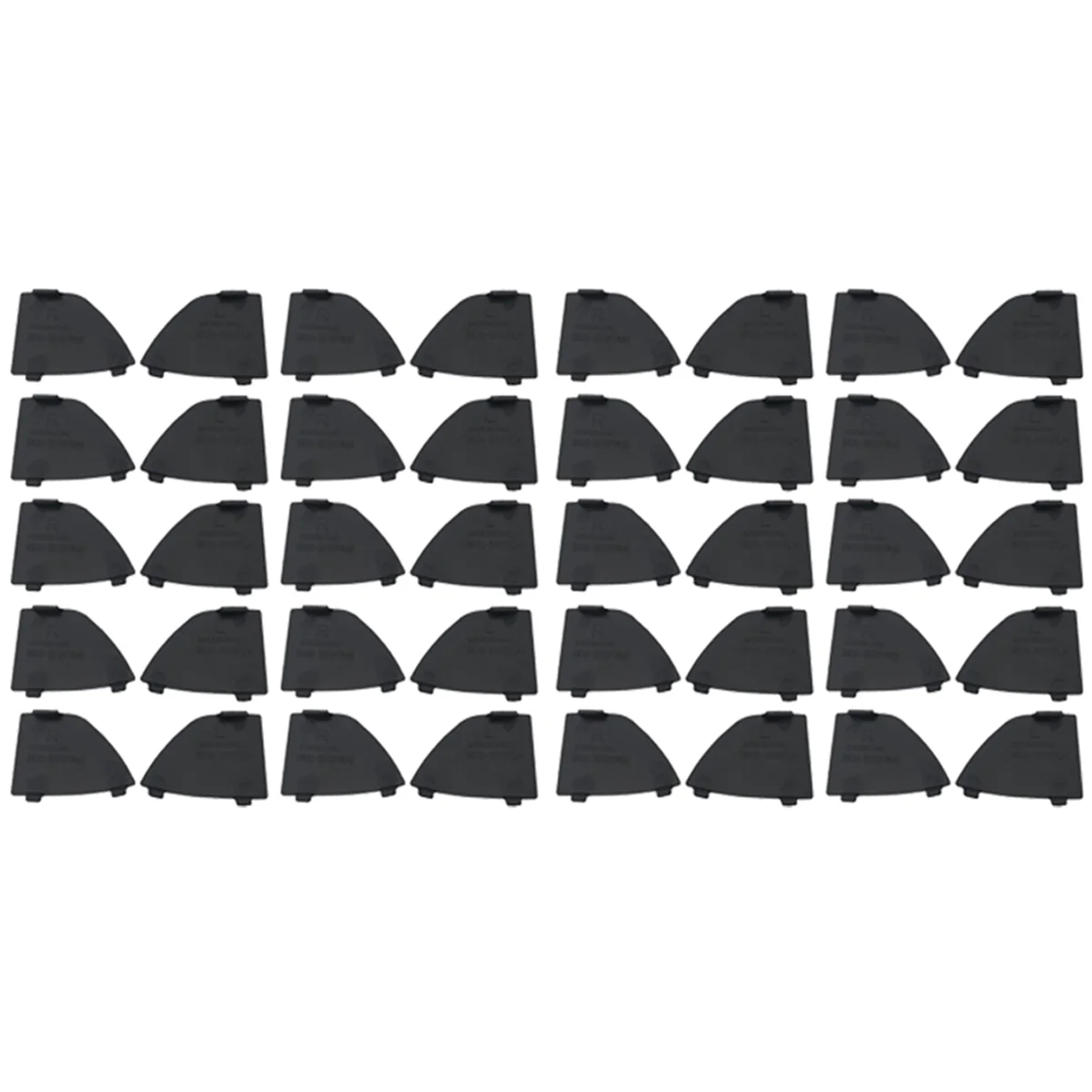

40x B63B-50-101 B63B-50-102 Car Front Lower Bumper Tow Hook Eye Cover Grille Caps for Mazda 3 2017-2018