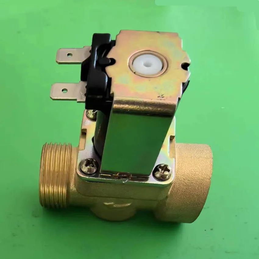 3/4" Brass Electric Solenoid Valve DC24V - Normally Closed, Water Control Valve, No Power Consumption