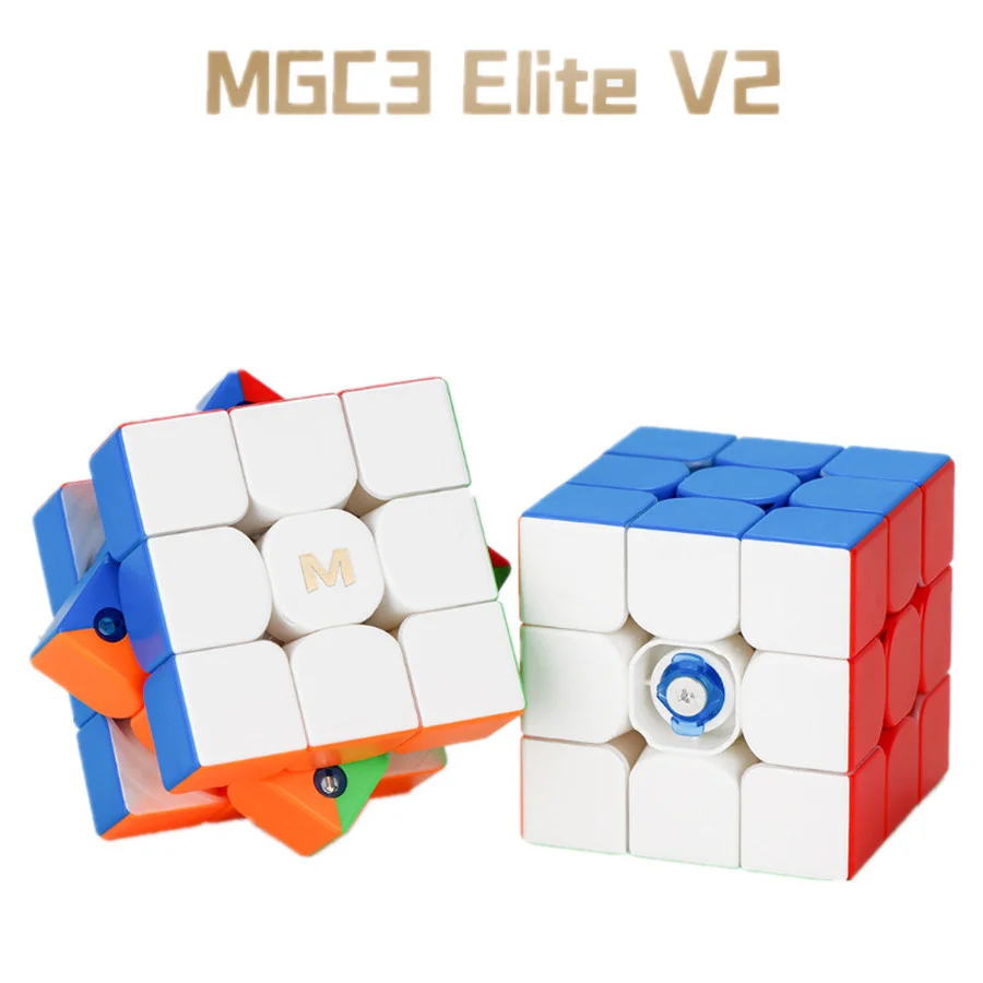 

MGC 3 Elite V2 M Магнитный магический скоростной куб без наклеек профессиональные игрушки-антистресс MGC3 Elite V2M Куб ВОЛШЕБНЫЙ пазл детский подарок