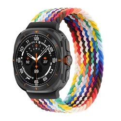 Premium Sport Nylon Braided Solo Loop Strap for L (Pride Edition)