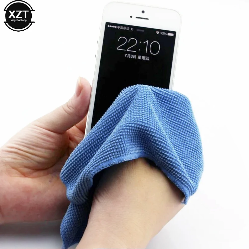 2/5/10pcs Microfiber Cleaning Cloths for Sunglasses Camera Len LCD Screen Cellphone LED TV Laptop Computer Screen iPhone iPad 2