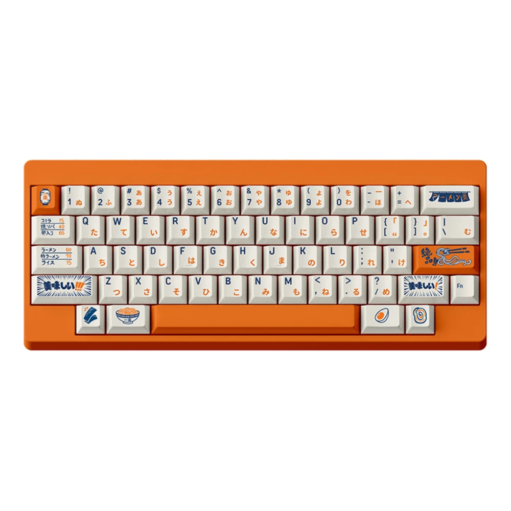 Echome Racework Tema Keycap Grupo Cap Teclado Anime Perfil Cereja Pbt Dye-sublimação Teclado Mecânico - Imagem 4