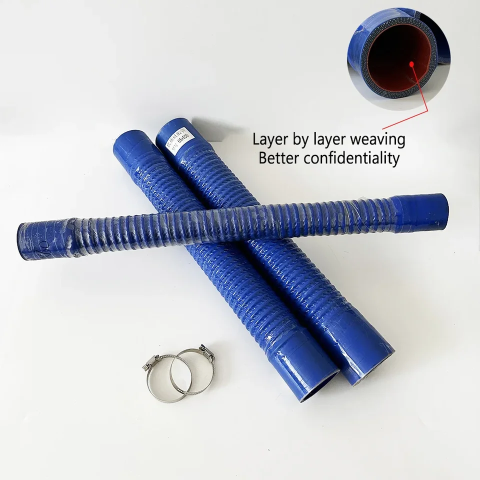 Tubo flessibile in silicone Tubo di aspirazione aria Lunghezza 400mm-700mm ID30-100mm Tubo radiatore Temperatura ad alta pressione Giunto in gomma  13