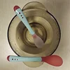 1pc Safety Silicone Temperature Sensing Spoon for Baby Toddler Self Feeding Spoon Test Food Temperature Infant Flatware Spoons 5