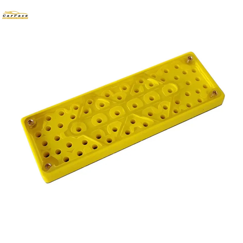 Suitable For Mirka Rectangular Sandpaper Machine Tray 70&times;198mm Pneumatic Sand Bed Tray Dry Sander Base Accessories