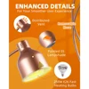 DW2C Commercial Food Heat Lamp with Rapid-Heating Bulbs: Steady Heating for Catering & Buffet Parties 4