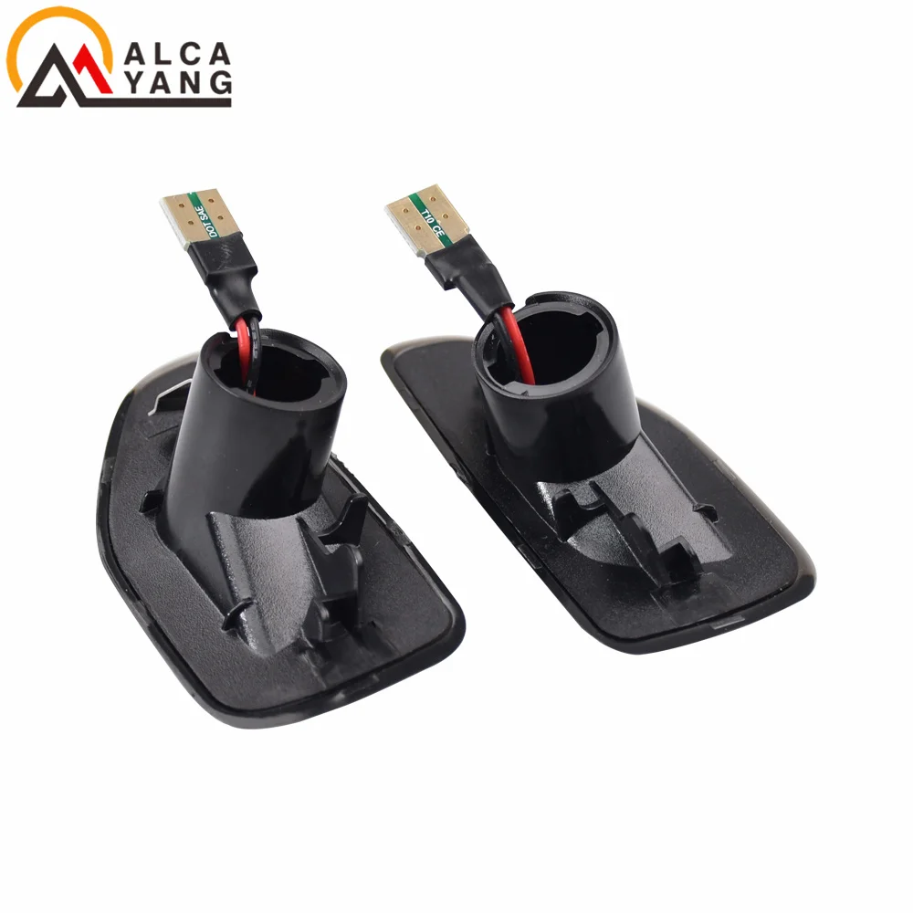 2Pcs LED ̳ ̵ Ŀ Ʈ ַο  ñ׳    Dacia Logan 2 Sandero 2 Duster 2 Renault Stepway