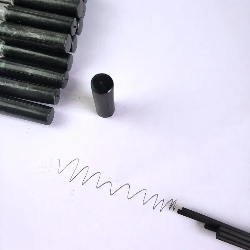 10Boxes (80 Pieces) 2.0 mm HB Lead Refills 82mm Length Extra Bold Thickness Break Resistant Lead Graphite 6