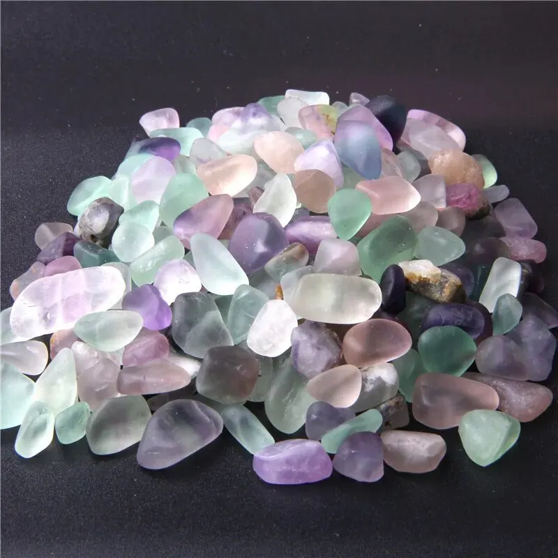 Natural Polished Quartz & Crystal Gemstone Collection - 100g Assorted Bulk Stones