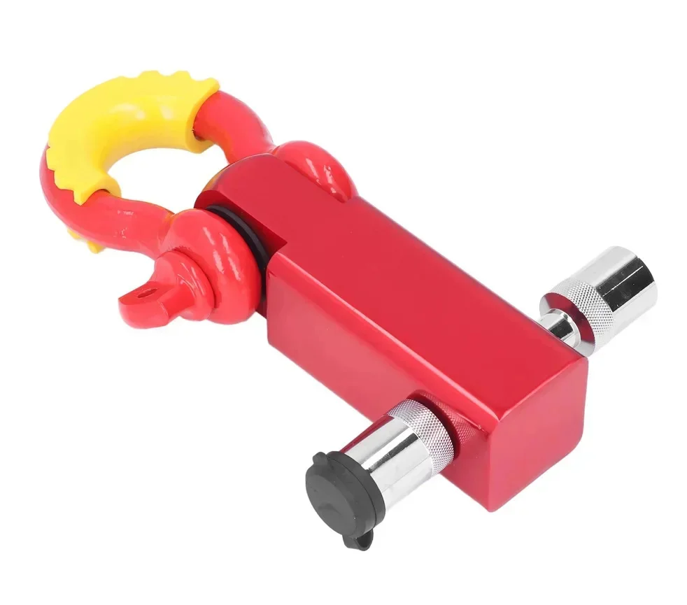 Aluminum Alloy Trailer Arm Ball Hook Fast Off-road Vehicle Modification Rear Bar Motorboat Traction Connector Winch Tool