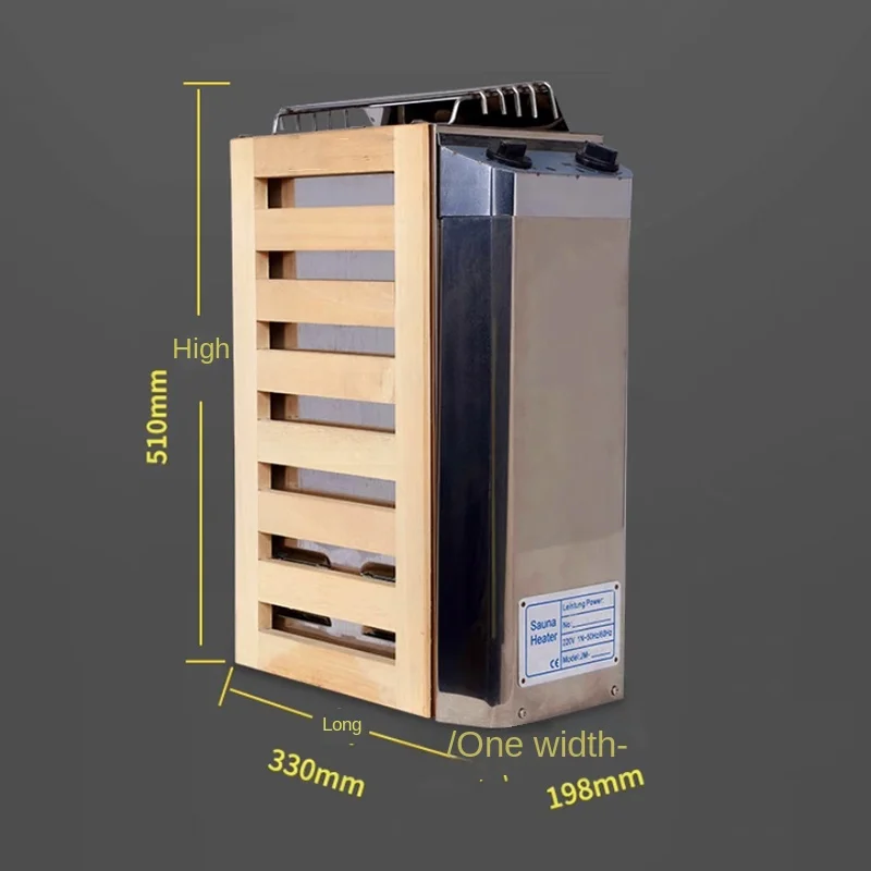 3.6kw Sauna Heater 220V for Home Use Steam Generator Dry Room Heating Furnace with Equipment Control Sauna Heating Equipment 6