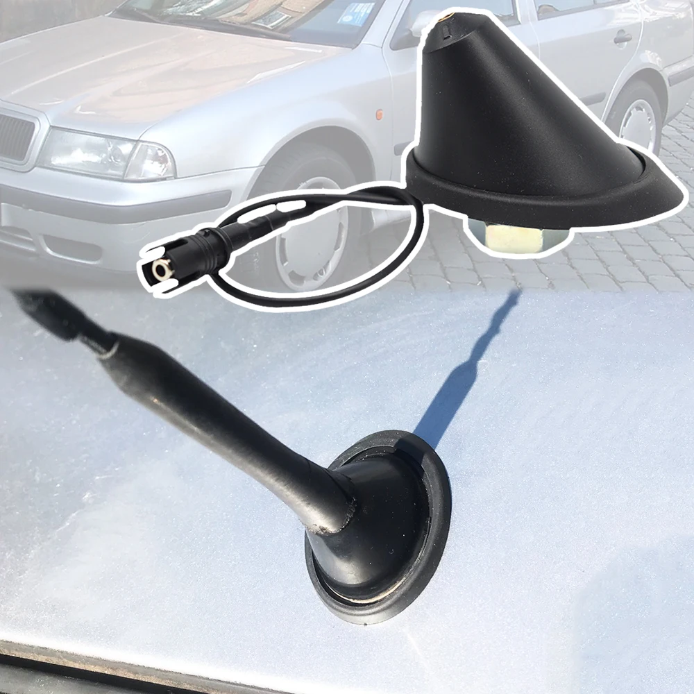 

For Skoda Octavia 2000 2001 2002 2003 2004 2005 2006 2007 2008 2009 2010 Car AM/FM Roof Radio Antenna Aerial Base Mast Seal Rod