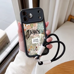 Jesus Collage Christian Phone Case with Lanyard Cover - Galaxy Note20 Ultra (HE - P0004 - PJ02)