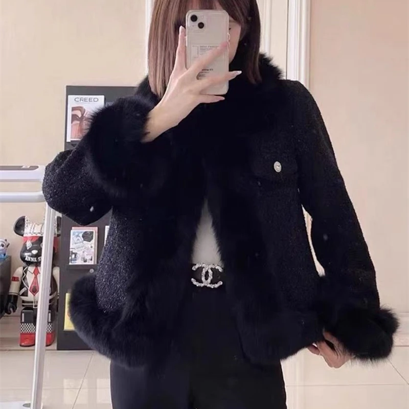 Sweet Warm Faux Woolen Jacket for Women,winter, 2024