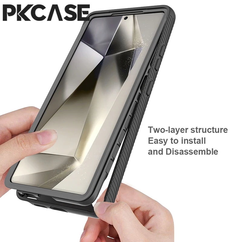 360 Full Coverage Shockproof Clear Case - Ultra Armor Protective Cover