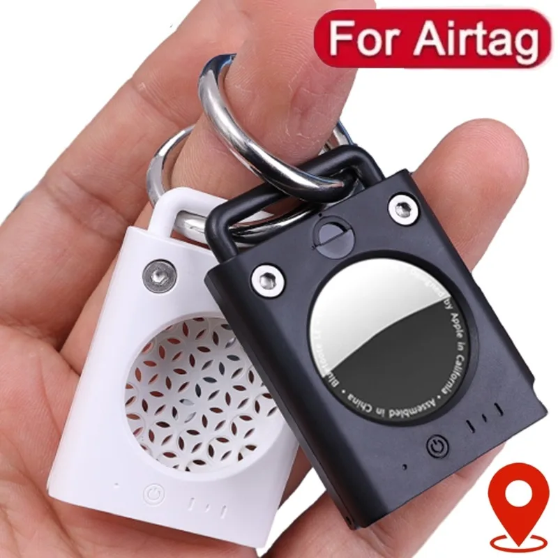 

Защитный чехол для Apple Airtag Air Tag, жесткий чехол с кольцом для ключей и защитой от потери и царапин для детей