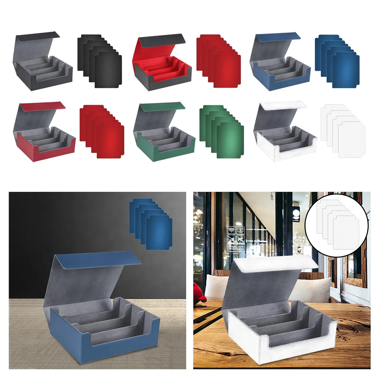 

Trading Card Deck Box Sports Cards Case Strong Standard Durable Gathering Card