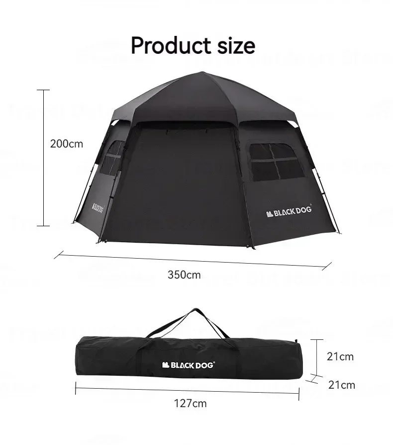 Large Shelter Beach Waterproof Camping Tent Automatic Outdoor Cabin Portable Beach Tent Folding Windscreen Houses 14