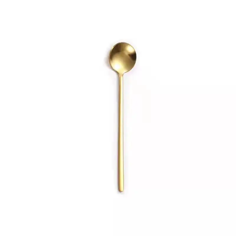 Stainless Steel Head Spoons Creative Home Tableware Teaspoon Coffee Ice Cream Honey Mixing Spoon Kitchen Dinnerware stainless steel spoon,tea spoon