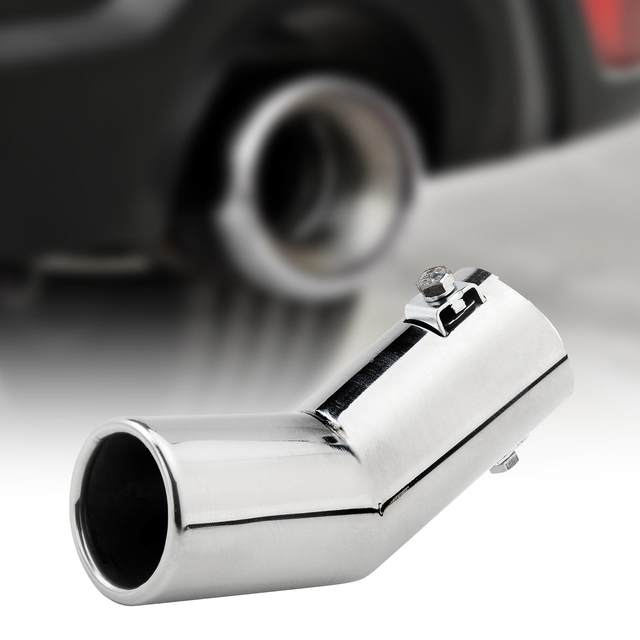 Exhaust Tip High Performance Replace Parts Easy to Install Accessories Rustproof Modification Car Exhaust Pipe for Car Auto