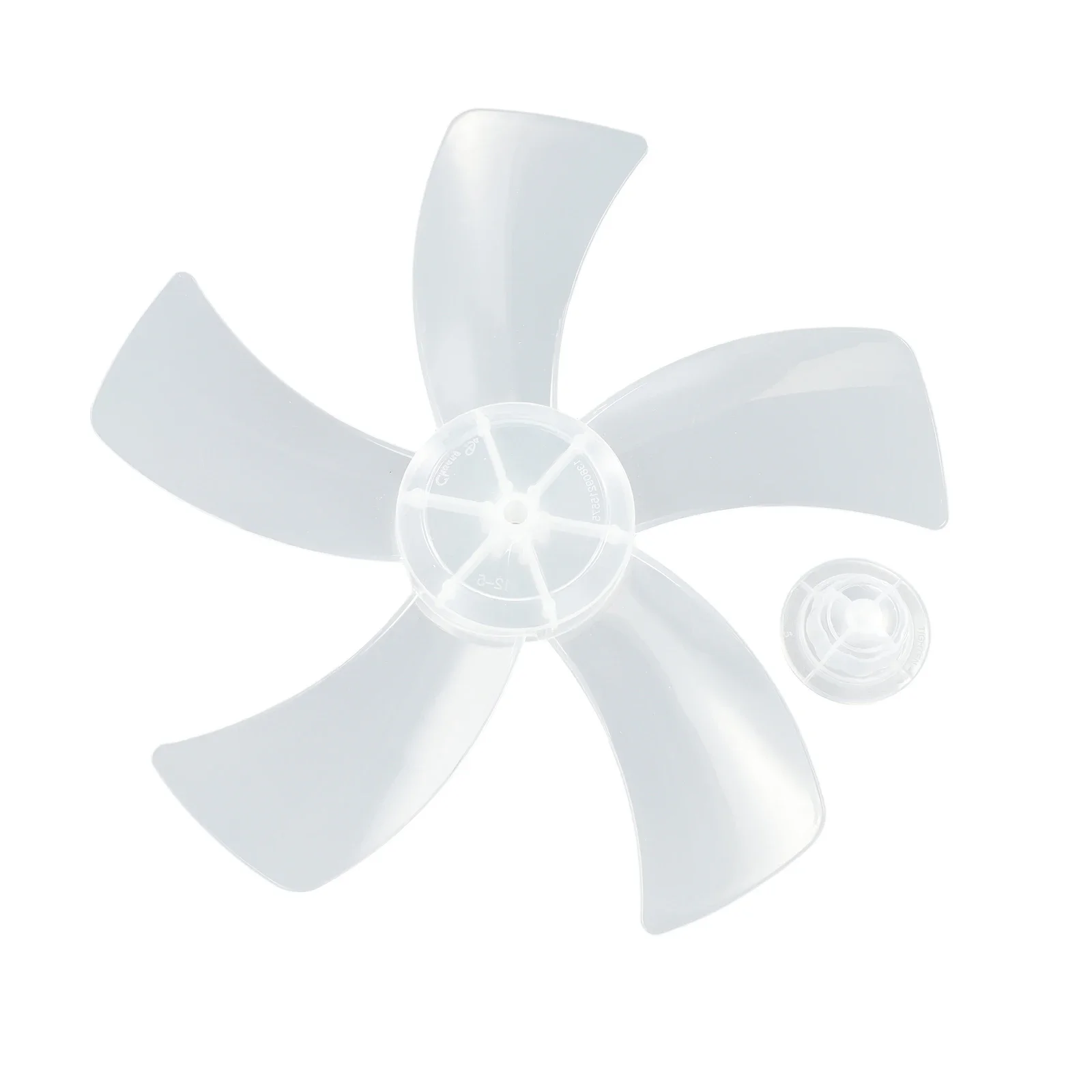 Fan Accessories Fan Blade 12 Inch 5 Leaves Blade For Desk Plastic Replacement Part Temperature Resistance