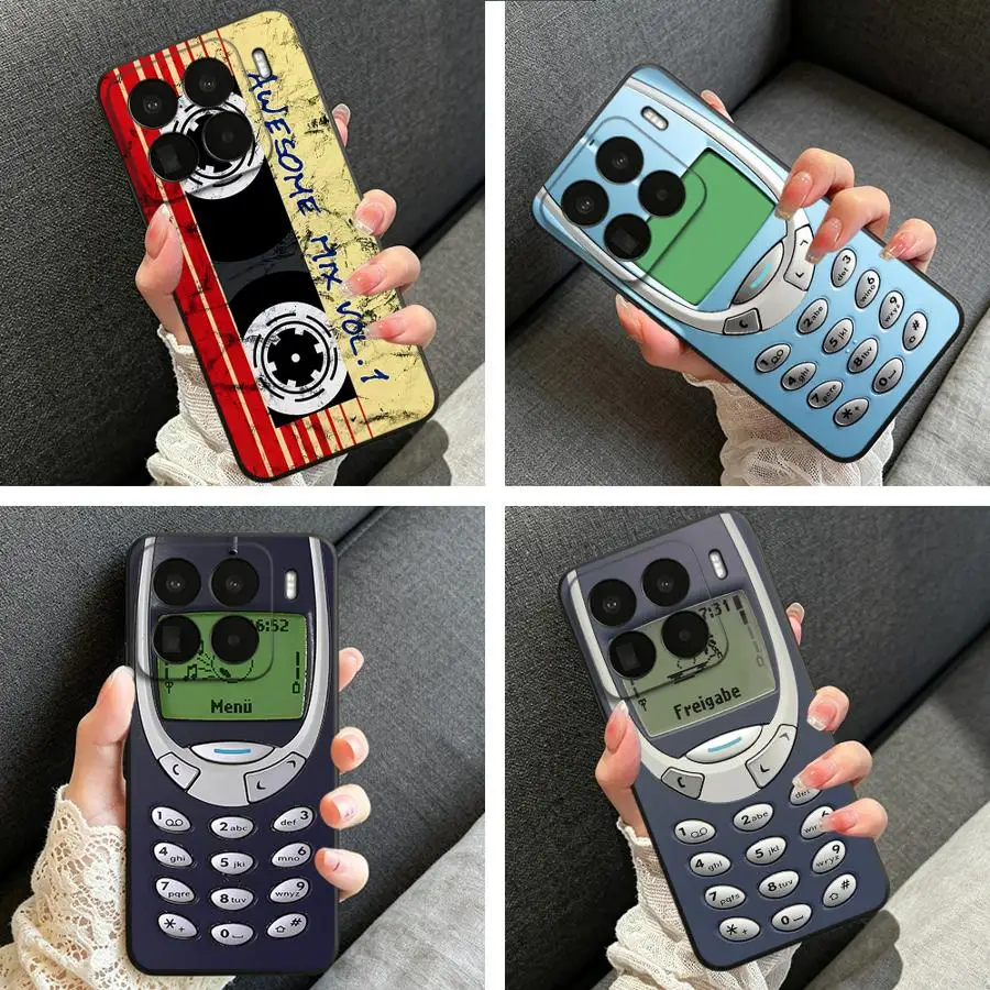 Vintage Cassette-Inspired Phone Cover Case