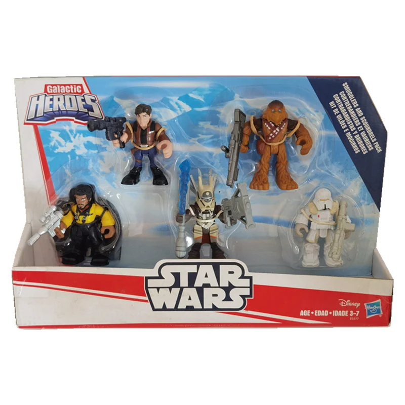 

BANDAI New Star Wars Vader Stormtrooper Q Doll Movable Doll Model Hand Toy Spot Action Figure MODEL TOYS