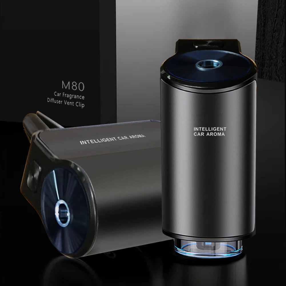 

Car Aroma Diffuser Long Lasting Wireless Smart Car Perfume Clip Air Fragrance Car Air Vent Outlet Air-Purifier Freshener