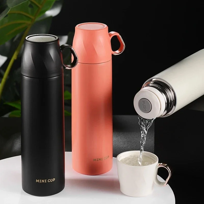 

Creative Business Portable Insulation Cup Outdoor Sports Water Large Capacity Gift Warm Mugs Stainless Steel Water Bottle