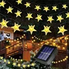 Solar Star String Lights 100LED 8 Modes Outdoors Twinkle Fairy Lights Waterproof Star Twinkle Lights for Lawn Gardens Patio 1