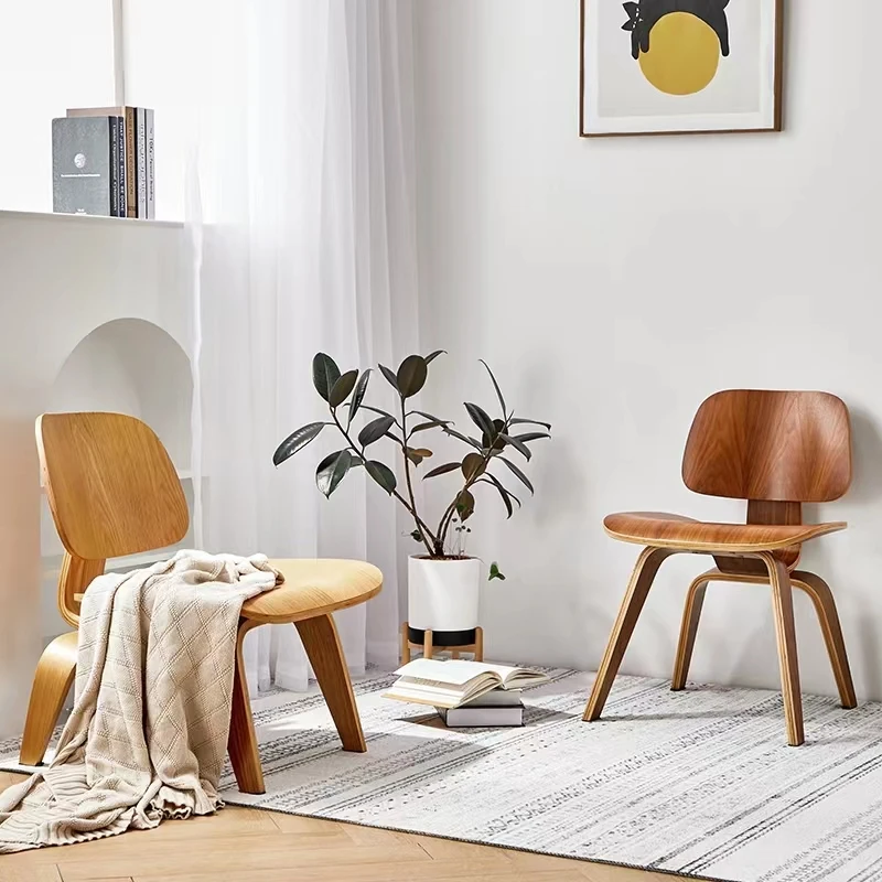 Dog Chair Nordic Denmark Modern Simple Solid Wood Back Coffee Shop Restaurant Chair FULL LOVE