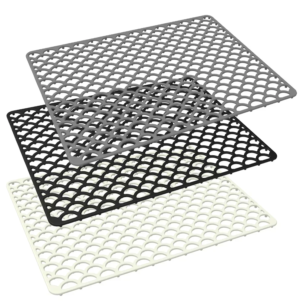 Kitchen Bathroom Mat Silicone Sink Protector