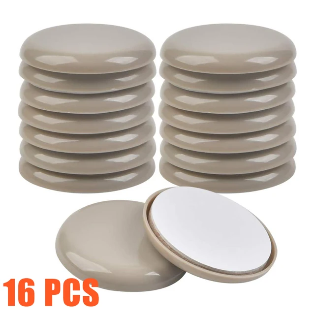 16 X Furniture Leg Sliders Anti Scratch Easy Move Thickened Moving Pad For Carpet Heavy Duty Furniture Slider Movers Gliders 6