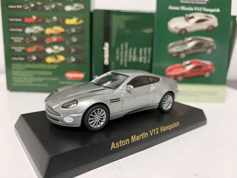 1/64 KYOSHO Aston Martin V12 Vanquish 007 coleção de filmes