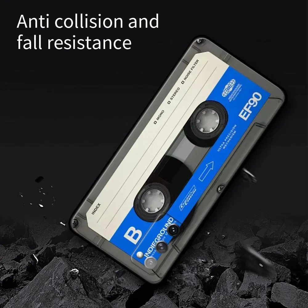 Vintage Magnetic Radio Tape Cassette Design Phone Case Cover