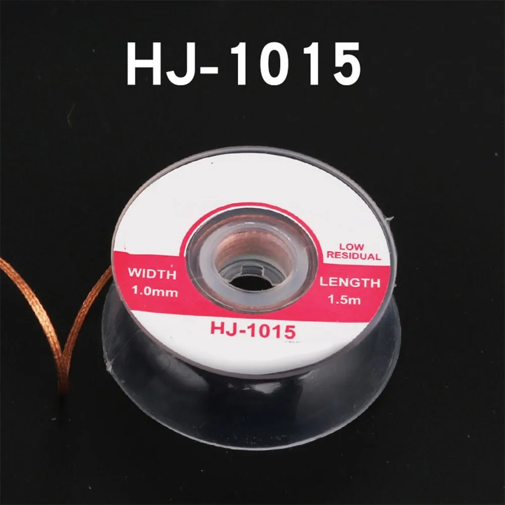 

Hot Sale Newest Solder Remover Desoldering Braid 1.5M Length Braid Desoldering Pure Copper Repair And Desoldering