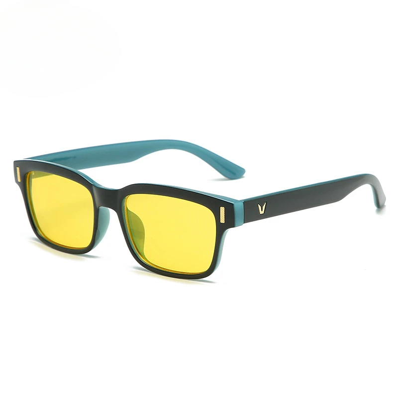 New Men's and Women's Same Night Vision Glasses Retro Personalized Full Frame Anti-blue Light Glasses