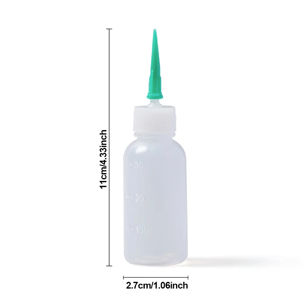 Description Picture 3 of item50ml Pottery Mud Painting Bottle Squeeze Mud Bottle Multi-needle DIY Texture Ceramic Coloring Glaze Painted Clay Sculpture Tool