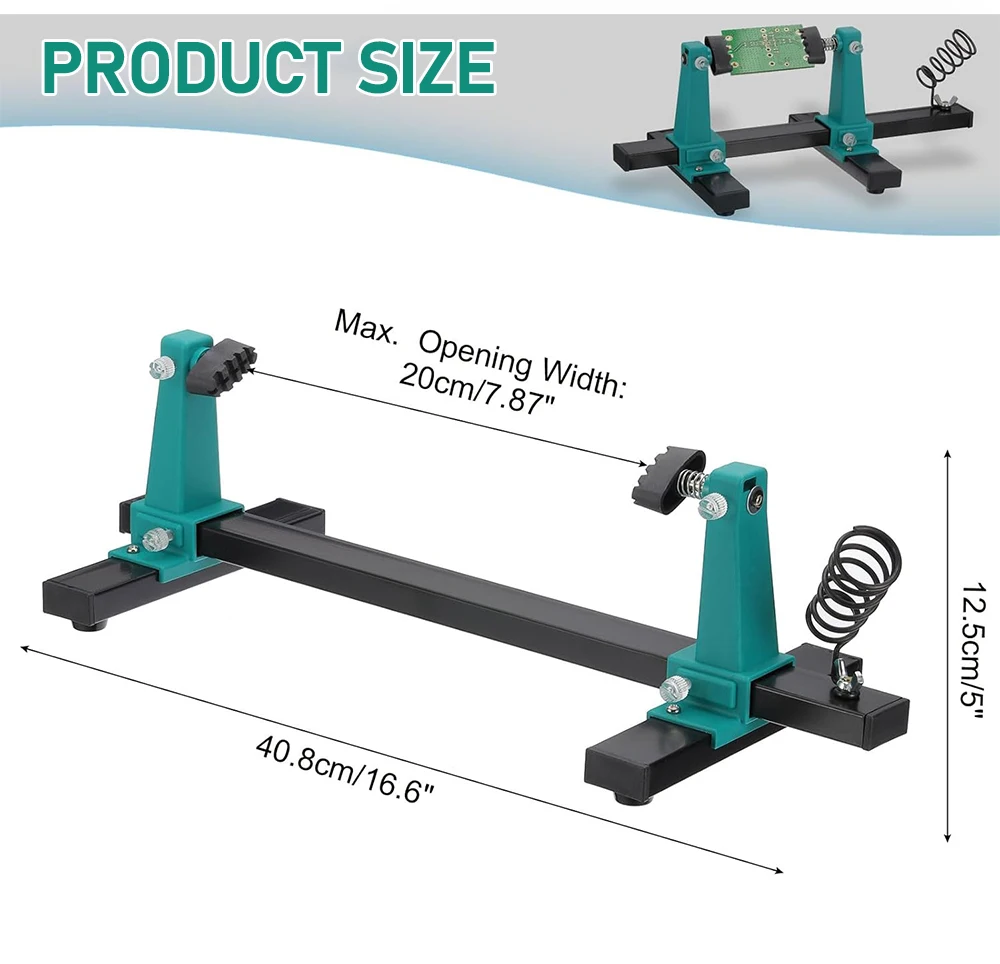 0-200mm Adjustable PCB Holder Soldering StationCircuit Board Welding Stand with