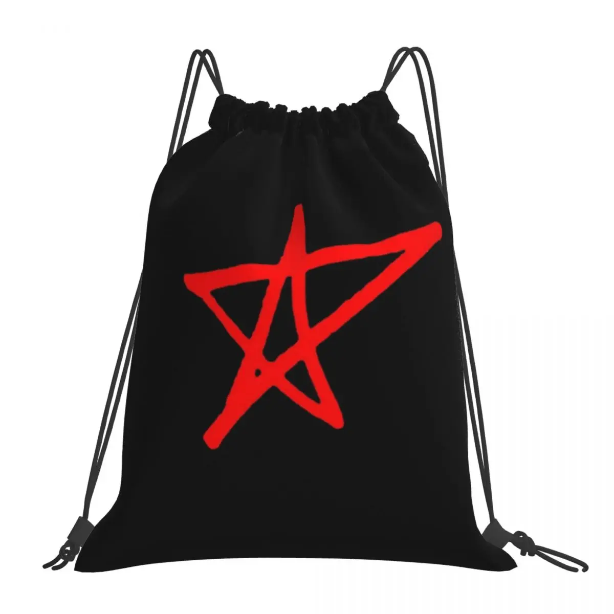 

Avril Lavigne Star Backpacks Portable Drawstring Bags Drawstring Bundle Pocket Sports Bag Book Bags For Travel Students